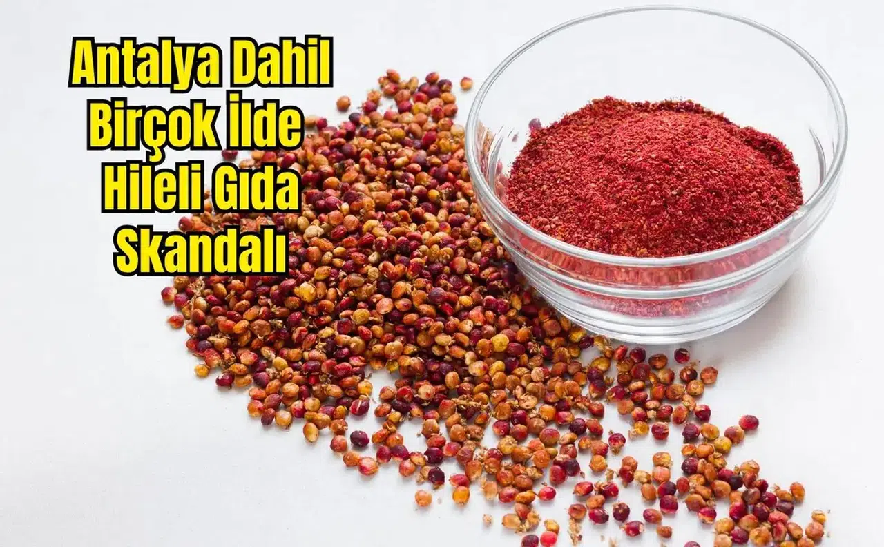 Bakanlık İfşa Listesi: Serik Merkezli Firmada Boyalı Baharat Skandalı