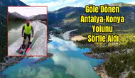 Antalya-Konya Yolunda Şaka Gibi Görüntüler