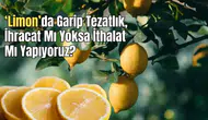 Limonun Başkenti Mersin'de Garip Tezat