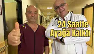Antalya’da Kalbi Durdurulmadan Baypas Olan Adam Sağlığına Kavuştu