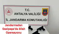 Gazipaşa'da Yol Kontrolünde Yakalandılar: 5 Tabanca Ele Geçirildi