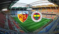 Fenerbahçe Puanla Döndü: Kayserispor 0-4 Fenerbahçe