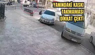 Manavgat'ta Motosiklet Sürücüsü Kazada Ölümden Döndü!