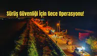 Muratpaşa’dan Gece Operasyonu: DSİ Kanal Yolu Yenilendi!