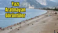 Antalya'da Erken Yaz: 25 Dereceyi Gören Konyaaltı'na Koştu