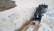 Yaz Yaklaşırken Alanya Yaylalarında Kar Mücadelesi