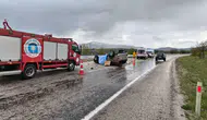 Antalya’da Yağmur Facia Getirdi: Lüks Otomobil Takla Attı