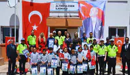 Antalya’da Miniklere Trafik Bilinci: İl Emniyet Müdürü Zaimoğlu’ndan Ödül Yağmuru