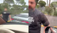 Serik’te Trafik Dehşeti Kamerada! Aracın Önünü Kesti, Yumruklarla Saldırdı İddiası