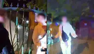 Kemer’de Şüphelilerin Yasaklı Maddeyi Yere Attığı Anlar Kamerada!