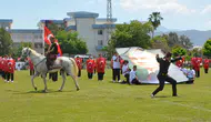 Gazipaşa'da 19 Mayıs Gösterileri Stadyumu Coşturdu