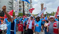 TES-İŞ Antalya Kadro Adaletsizliği ve Pahalılığa Karşı Meydanlarda