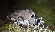 Burdur'da Korkutan Kaza! Araçta Sıkışan 3 Kişiyi İtfaiye Kurtardı