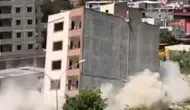 Adana’da Bina Yıkımı Görüş Mesafesini Sıfıra İndirdi