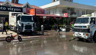 Kemer'de Korkutan İş Yeri Yangını: Ekipler Seferber Oldu