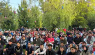 Burdur'da Milli Maç Heyecanı Gençlik Parkı'nda Yaşandı