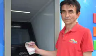 Serik’te ATM’de Binlerce Lira Bulan Vatandaşın Hareketi Takdir Topladı