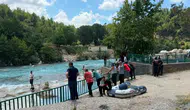 Manavgat'ta Çaya Serinlemek İçin Giren Genç Akıntıya Kapıldı