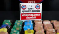 Alanya'da Şüpheli Motosikletten 4 Kilo Zehir Çıktı