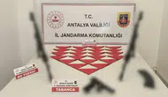 Kepez’de Jandarmadan Uyuşturucu ve Silah Operasyonu: 2 Gözaltı