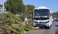 Alanya’da tur midibüsü dehşeti! Refüjü aşıp karşı şeride geçti!