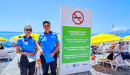 Antalya'da Dumansız Plaj Uygulamasında Denetimler Sürüyor