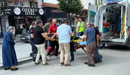 Burdur'da Kamyonetle Çarpışan Elektrikli Bisiklet Sürücüsü Yaralandı