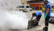 Antalya Büyükşehir'den 19 İlçede 1700 Personelle İlaçlama Mesaisi