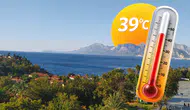Antalya’da Termometre 39’u Gördü! Sahillerde Sıcaklık 3 Derece Artıyor
