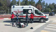 Burdur'da Otomobil ile Motosiklet Çarpıştı: 1 Yaralı