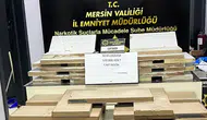 Mersin'de Dev Baskın: TV Ünitesinden 90 Kilo Zehir Çıktı