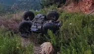 Alanya'da ATV Uçuruma Yuvarlandı: Sürücü Yaralı