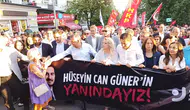 Başkentte Adalet Yürüyüşü! Özgür Özel 'Partimizin evladına sahip çıkmaya geldik'