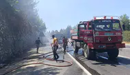 Antalya-Konya Yolunda Otomobil Alevlere Teslim Oldu! Aile Son Anda Kurtuldu