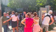 Kemer'de Kültür Evi'ne Ziyaretçi Akını Sürüyor