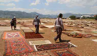 Tarihi Halılar Döşemealtı'nda Sanat Eserine Dönüşüyor