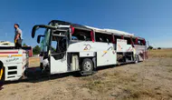Kütahya'da Can Pazarı! Yolcu Otobüsü Devrildi: 31 Yaralı