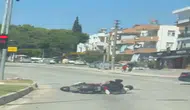 Sürücü Kayıttayken Kaza Geldi! Manavgat’ta Tehlikeli Yolculuk