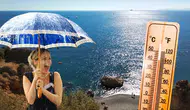 Antalya'da Termometre 38’i Gösteriyor, Öğleden Sonra Yağış Sürprizi!