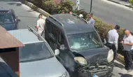 Manavgat'ta Kurallara Uyan Sürücüye Arkadan Çarptılar