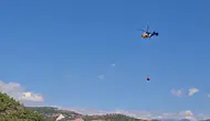 Gazipaşa'da Sera Yangını Manavgat'tan Dönen Helikopterin Dikkatiyle Söndürüldü!