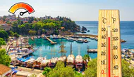 Antalya Kavurucu Sıcakların Cenderesinde: İlçe İlçe Sıcaklık Haritası