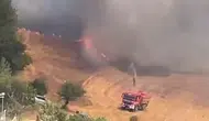 Balıkesir ve Bilecik’te Yangınlara Havadan ve Karadan Müdahale Sürüyor