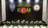 Antalya'da KOM Operasyonu: 22 Tarihi Eser Ele Geçirildi