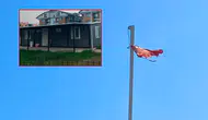 Serik'te Kur’an Kursu Önünde Yırtık Bayrak Krizi! İYİ Parti Antalya'dan Sert Tepki