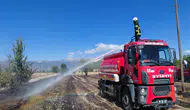 Bucak'ta Anız Yangını: 7 Dönümlük Tarım Arazisi Zarar Gördü