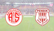 Antalyaspor - Pendikspor Maçı Ne Zaman, Saat Kaçta, İşte Muhtemel 11'ler