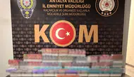 Antalya'da Operasyon Dalgası: Fuhuş Çetesine Darbe, Binlerce Kaçak Ürün, 9 Tutuklu