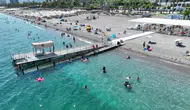 Konyaaltı ve Lara Engelsiz Plajları 45 Bin Vatandaşı Denizle Buluşturdu