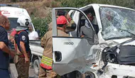 Hatay'da Tır Kamyonete Çaptı: 3 Yaralı Hastaneye Kaldırıldı